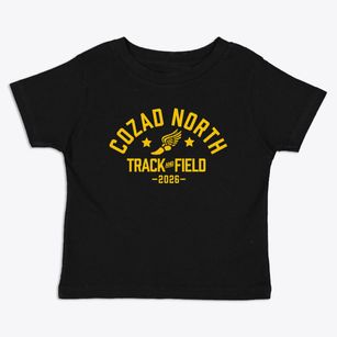 Cozad North Elementary School Track and Field Toddler T-Shirt
