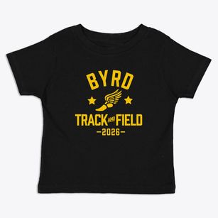 Byrd Middle School Track and Field Toddler T-Shirt