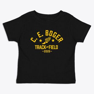 Charles E. Boger Elementary School Track and Field Toddler T-Shirt