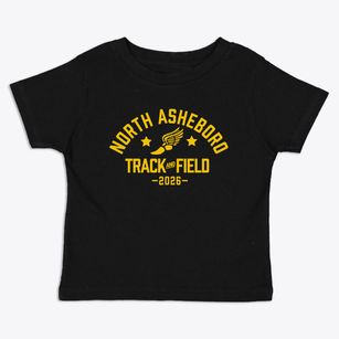 North Asheboro Middle School Track and Field Toddler T-Shirt