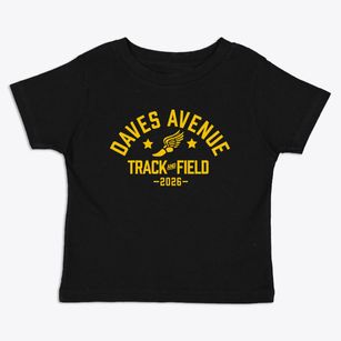 Daves Avenue Elementary School Track and Field Toddler T-Shirt