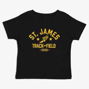 Saint James Episcopal Montessori School Track and Field Toddler T-Shirt