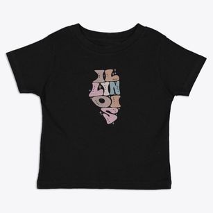  Illinois Pastel Toddler T-Shirt
