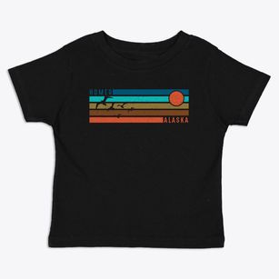 Homer Alaska Blissful Sunset Toddler T-Shirt