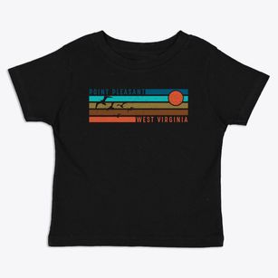Point Pleasant West Virginia Blissful Sunset Toddler T-Shirt
