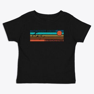 Mattapoisett Center Massachusetts Blissful Sunset Toddler T-Shirt