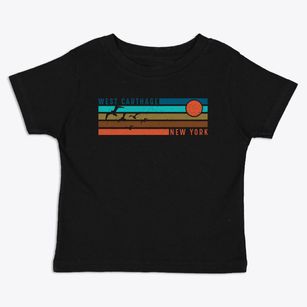West Carthage New York Blissful Sunset Toddler T-Shirt