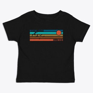 Wayne City Illinois Blissful Sunset Toddler T-Shirt