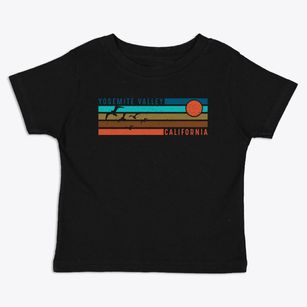 Yosemite Valley California Blissful Sunset Toddler T-Shirt