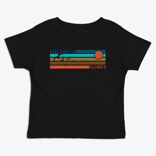 Coulterville Illinois Blissful Sunset Toddler T-Shirt