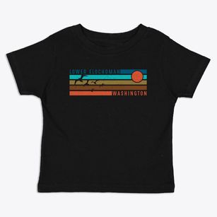 Lower Elochoman Washington Blissful Sunset Toddler T-Shirt