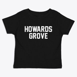 Howards Grove Wisconsin Classic Block Toddler T-Shirt