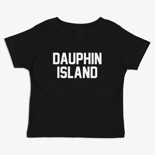 Dauphin Island Alabama Classic Block Toddler T-Shirt