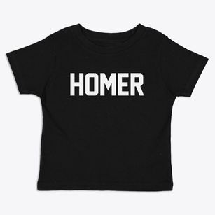 Homer Nebraska Classic Block Toddler T-Shirt