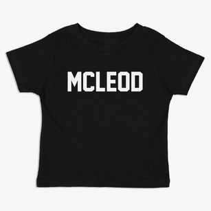 Mcleod North Dakota Classic Block Toddler T-Shirt