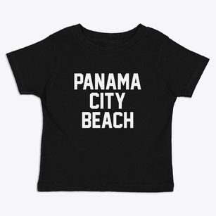 Panama City Beach Florida Classic Block Toddler T-Shirt