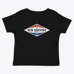 New Hartford Connecticut Diamond Star Toddler T-Shirt