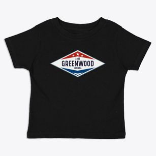 Greenwood Indiana Diamond Star Toddler T-Shirt