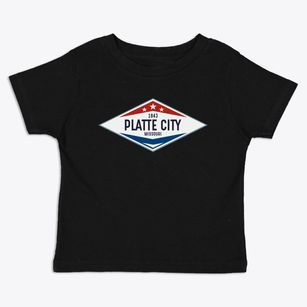 Platte City Missouri Diamond Star Toddler T-Shirt