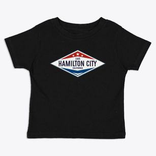 Hamilton City California Diamond Star Toddler T-Shirt