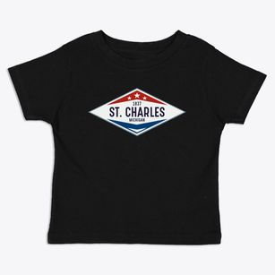 St. Charles Michigan Diamond Star Toddler T-Shirt