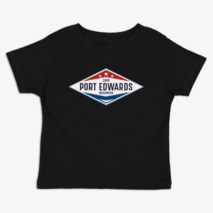 Port Edwards Wisconsin Diamond Star Toddler T-Shirt