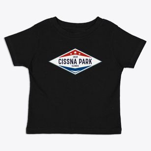 Cissna Park Illinois Diamond Star Toddler T-Shirt