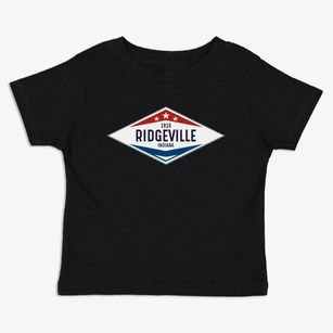 Ridgeville Indiana Diamond Star Toddler T-Shirt