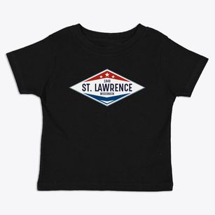 St. Lawrence Wisconsin Diamond Star Toddler T-Shirt