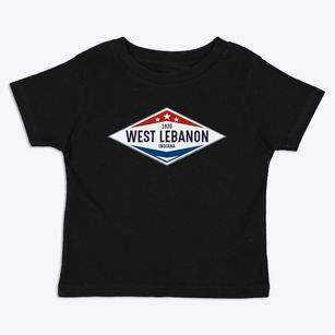 West Lebanon Indiana Diamond Star Toddler T-Shirt