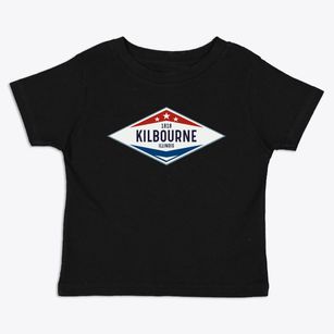Kilbourne Illinois Diamond Star Toddler T-Shirt