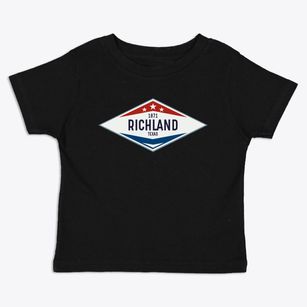 Richland Texas Diamond Star Toddler T-Shirt