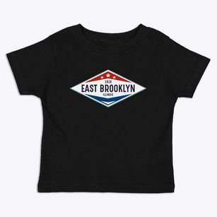 East Brooklyn Illinois Diamond Star Toddler T-Shirt