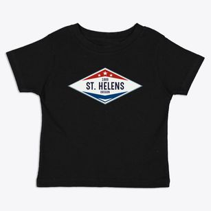 St. Helens Oregon Diamond Star Toddler T-Shirt