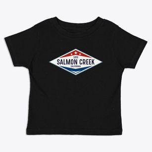 Salmon Creek California Diamond Star Toddler T-Shirt