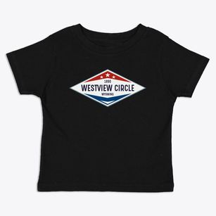 Westview Circle Wyoming Diamond Star Toddler T-Shirt
