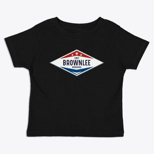Brownlee Nebraska Diamond Star Toddler T-Shirt