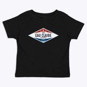 Eau Claire Wisconsin Diamond Star Toddler T-Shirt