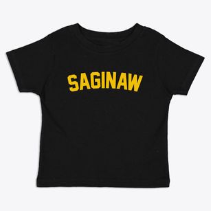 Saginaw Michigan Classic Curve Toddler T-Shirt