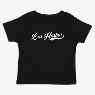 Bar Harbor Maine Vintage Team Toddler T-Shirt