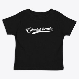 Colonial Beach Virginia Vintage Team Toddler T-Shirt