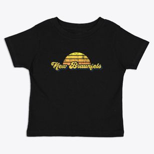 New Braunfels Texas Sublime Sunset Toddler T-Shirt