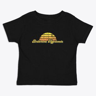 Baltimore Highlands Maryland Sublime Sunset Toddler T-Shirt
