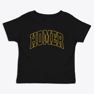 Homer Alaska Trendy Block Toddler T-Shirt