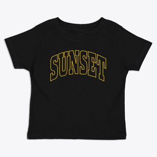 Sunset Utah Trendy Block Toddler T-Shirt