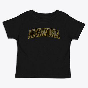 Alexandria Louisiana Trendy Block Toddler T-Shirt