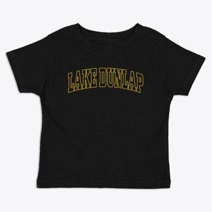 Lake Dunlap Texas Trendy Block Toddler T-Shirt