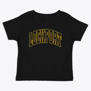 Lockport New York Trendy Block Toddler T-Shirt