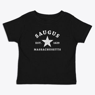 Saugus Massachusetts Star Toddler T-Shirt