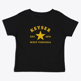 Keyser West Virginia Star Toddler T-Shirt